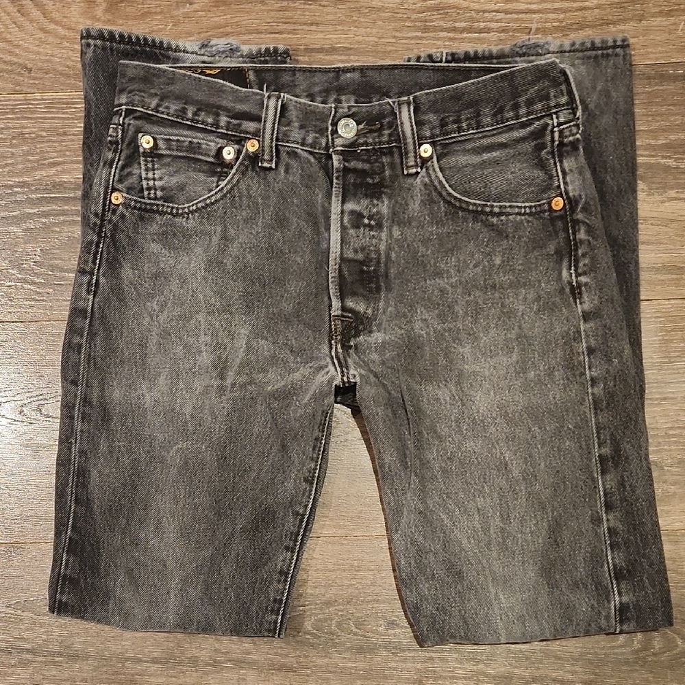❤️ LEVI'S 501 ORIGINAL FIT STRAIGHT LEG JEANS, 30